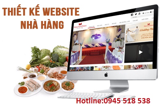 Địa chỉ thiết kế website nhà hàng tại Tp.HCM