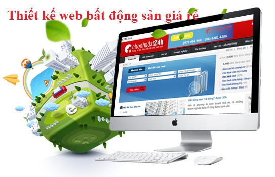 Có nên chọn địa điểm thiết kế web bất động sản tốt