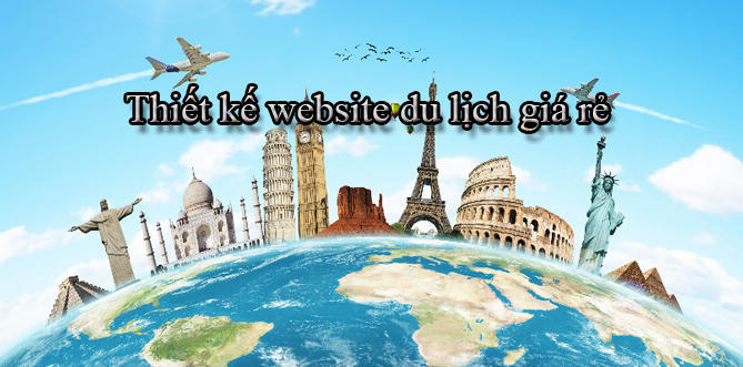 Địa chỉ thiết kế website du lịch giá rẻ